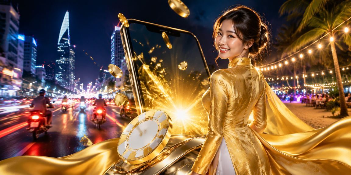 Người chơi sử dụng app bep20 tại TP. Hồ Chí Minh với nền casino sắc màu